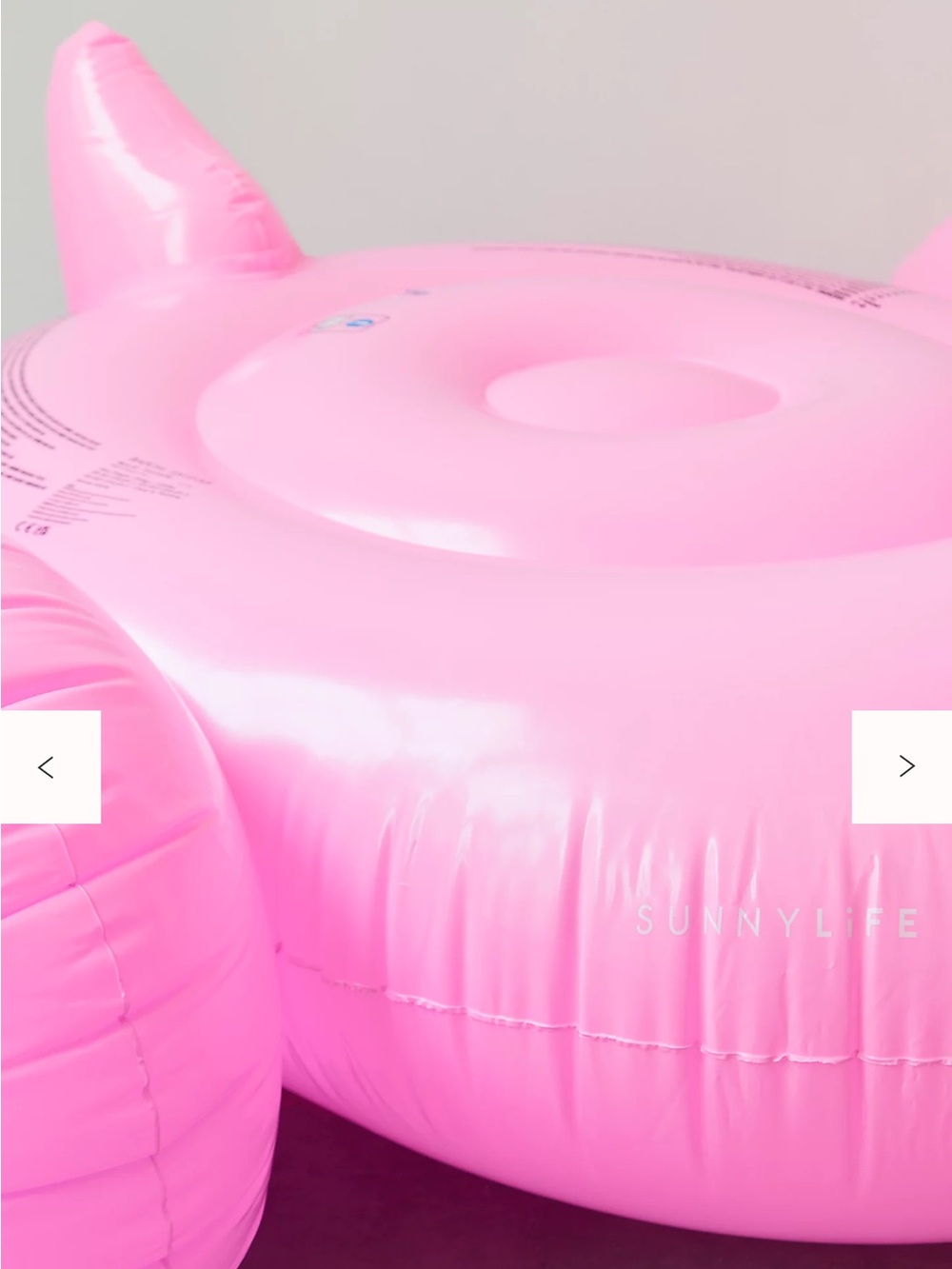 Luxe Ride On Giant Pink Inflatable Flamingo Pool Float NIB - Picture 3 of 4